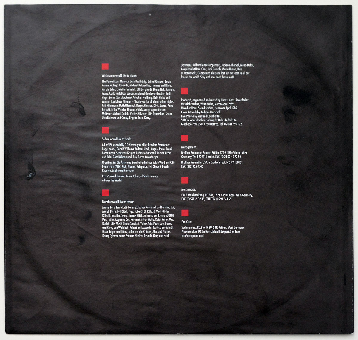 High Resolution Photo #15 SODOM - Agent Orange